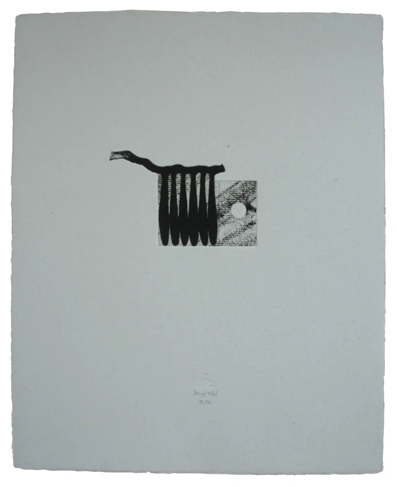 Etching And Aquatint Baroja-Collet - Mallarmeren betazalak X