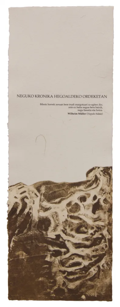 Illustrated Book Baroja-Collet - Neguko kronika hegoaldeko ordeketan