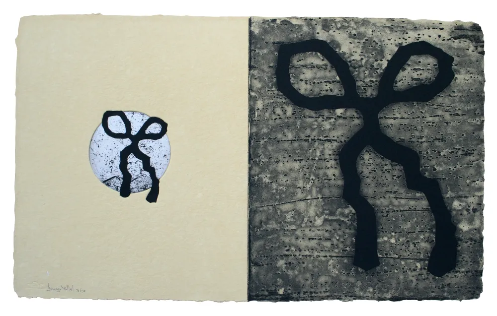 Etching And Aquatint Baroja-Collet - Pareja I