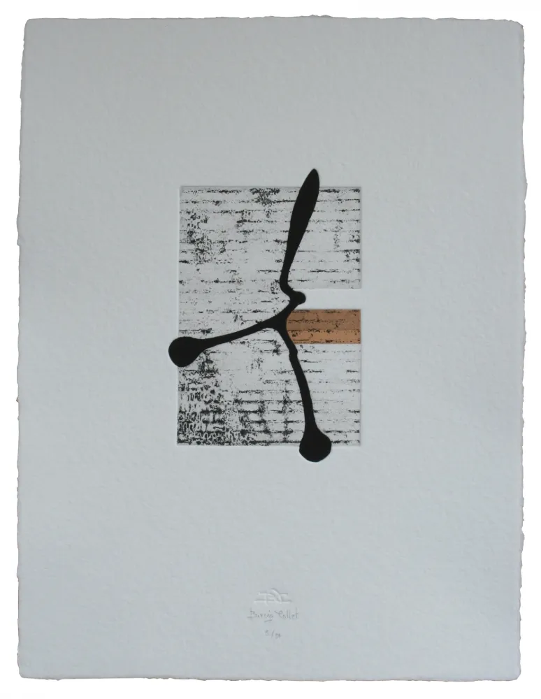Etching And Aquatint Baroja-Collet - Rebelde