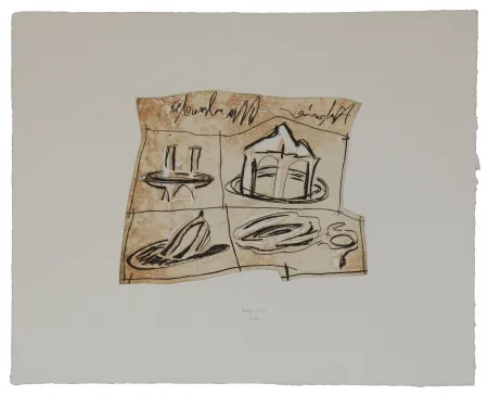 Etching And Aquatint Baroja-Collet - Recordatorio