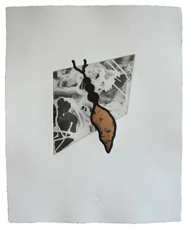 Etching And Aquatint Baroja-Collet - Reina