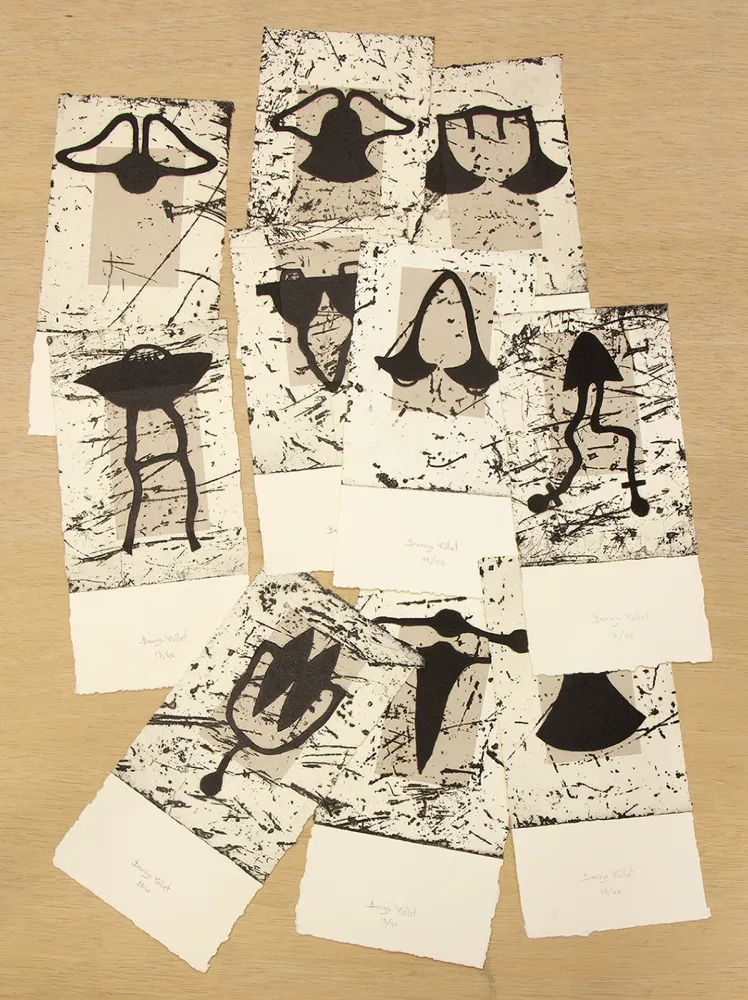 Etching And Aquatint Baroja-Collet - Serie Debatik