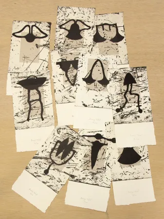 Etching And Aquatint Baroja-Collet - Serie Debatik