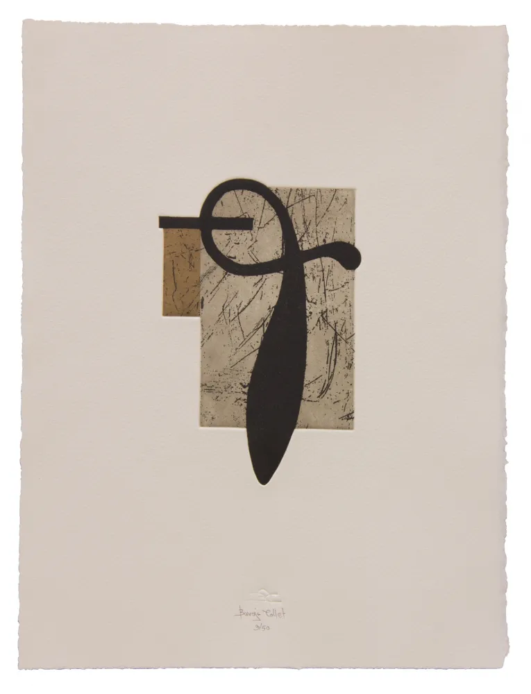 Etching And Aquatint Baroja-Collet - Suspendido