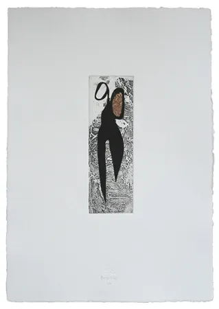 Etching And Aquatint Baroja-Collet - Tijeras IV