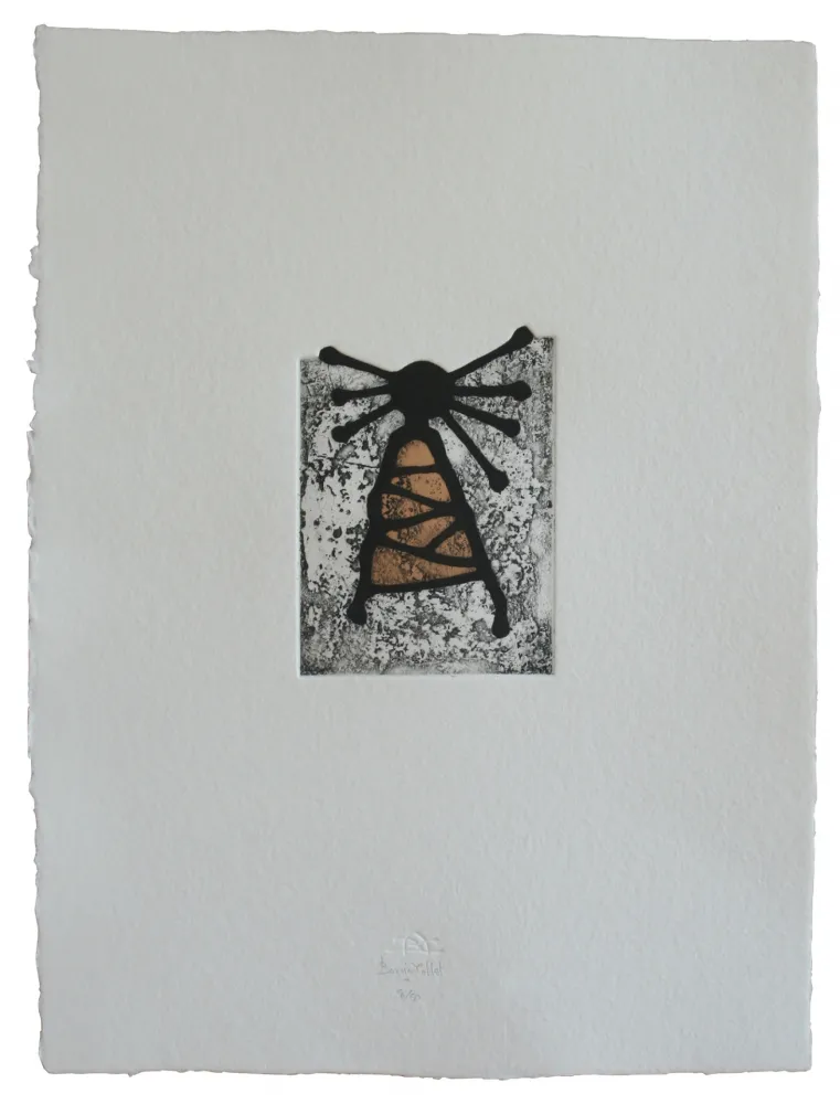 Etching And Aquatint Baroja-Collet - Triturador