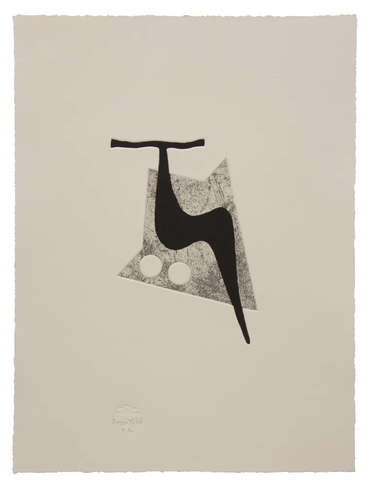 Etching And Aquatint Baroja-Collet - Vigoroso