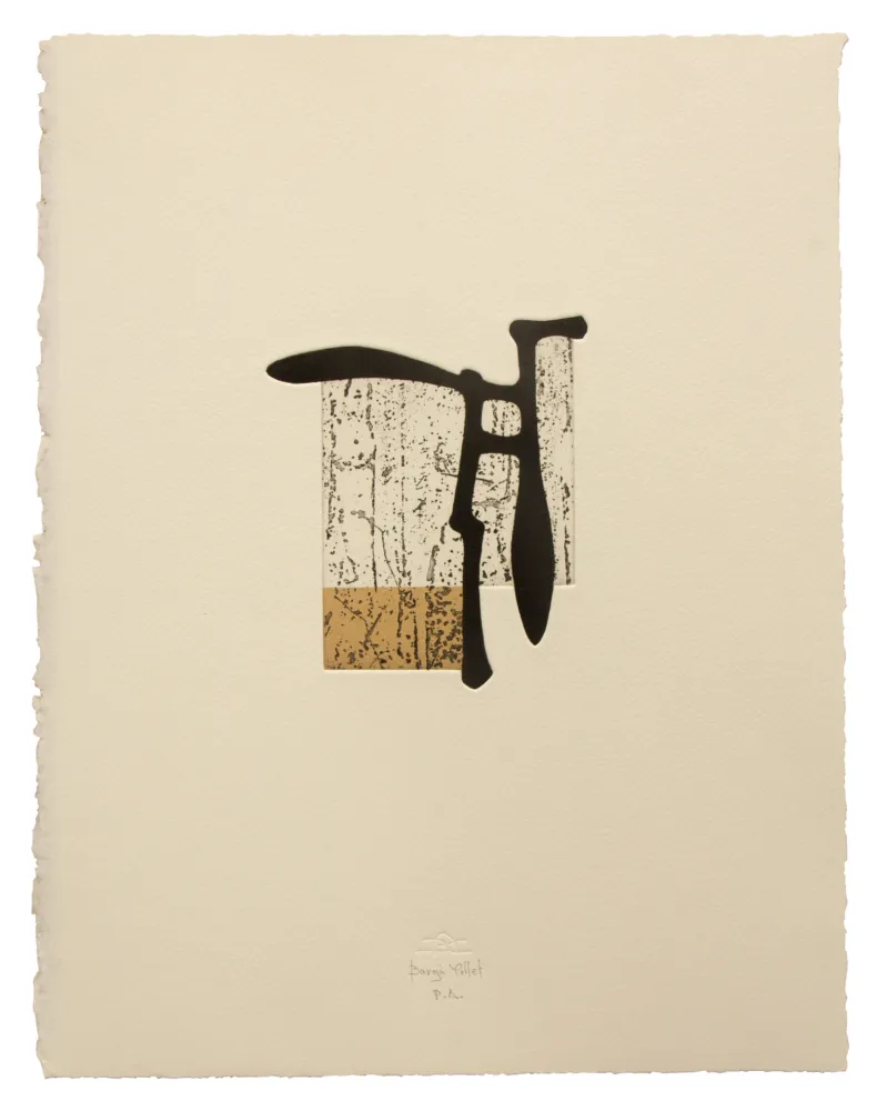 Etching And Aquatint Baroja-Collet - Yunque