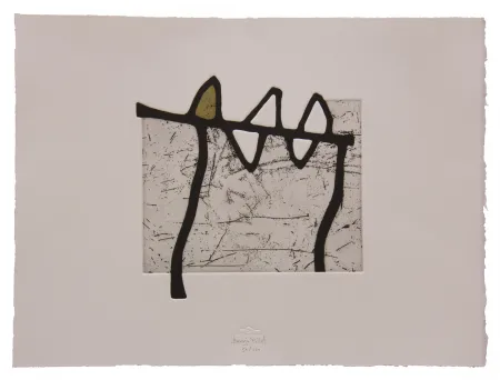 Etching And Aquatint Baroja-Collet - Zubia - Donostia 2016