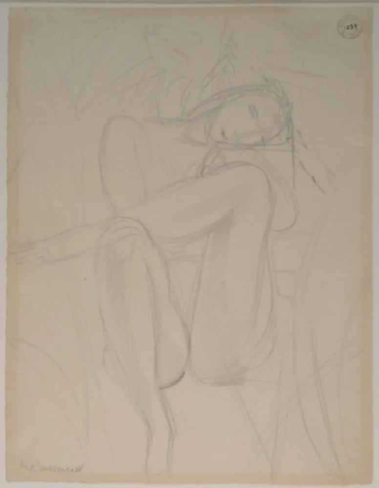 No Technical Barraud - Sitzender weiblicher Akt