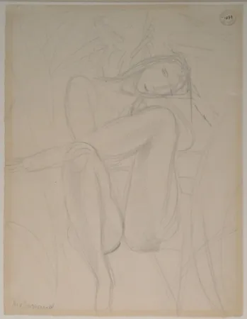 No Technical Barraud - Sitzender weiblicher Akt