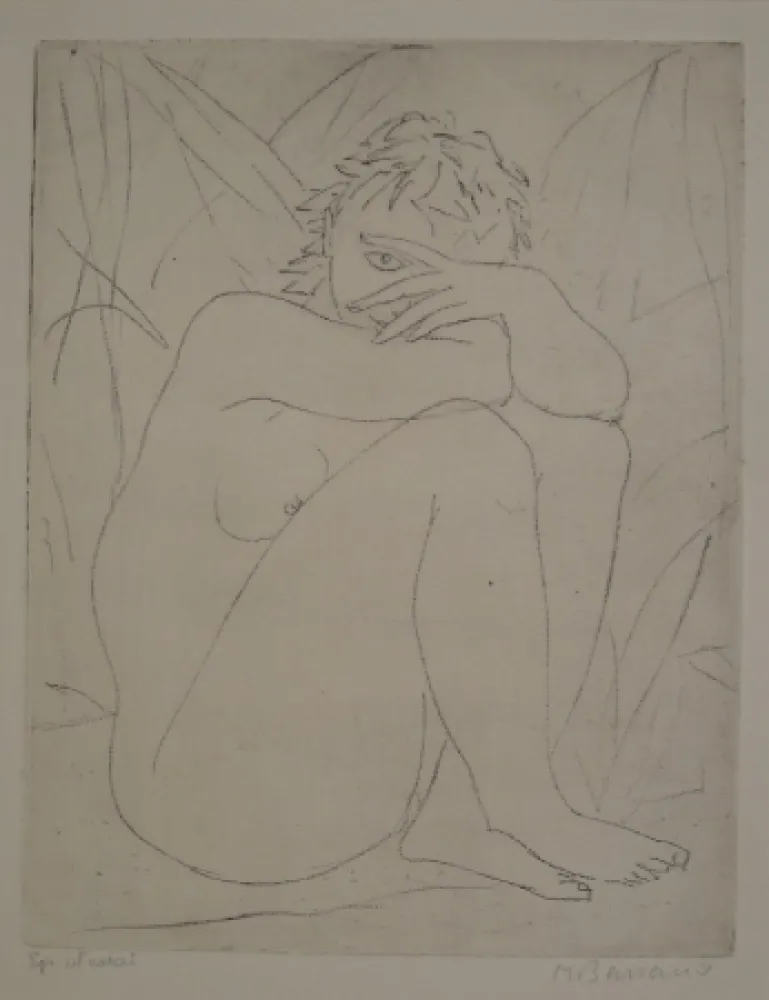 Etching Barraud - Untitled