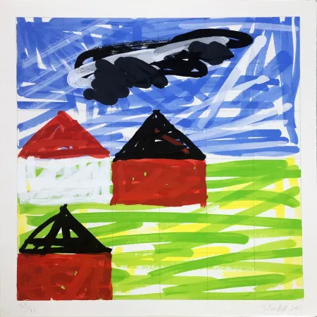 Screenprint Bartlett - House II #4