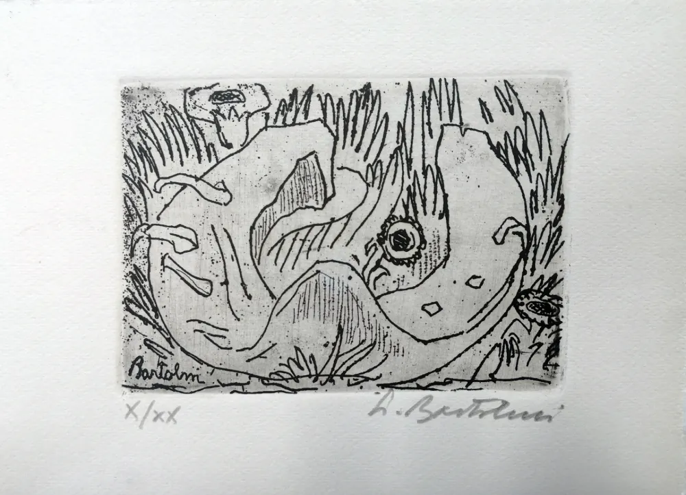 Engraving Bartolini - Il ferro di cavallo