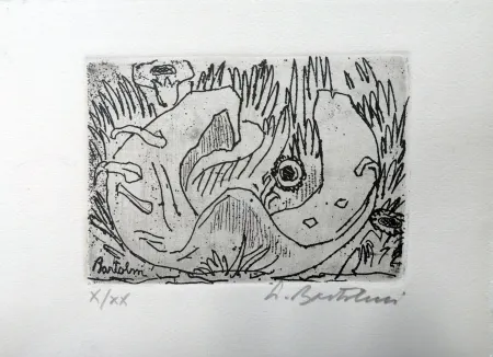 Engraving Bartolini - Il ferro di cavallo