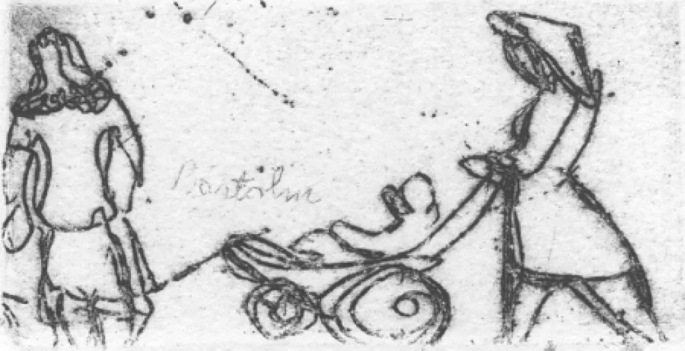 Etching Bartolini - Senza titolo