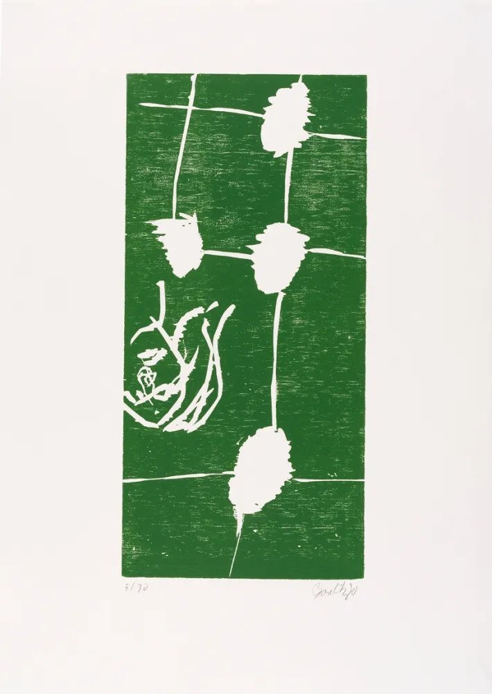 Woodcut Baselitz - 