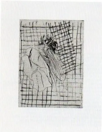 Drypoint Baselitz - Das Haus