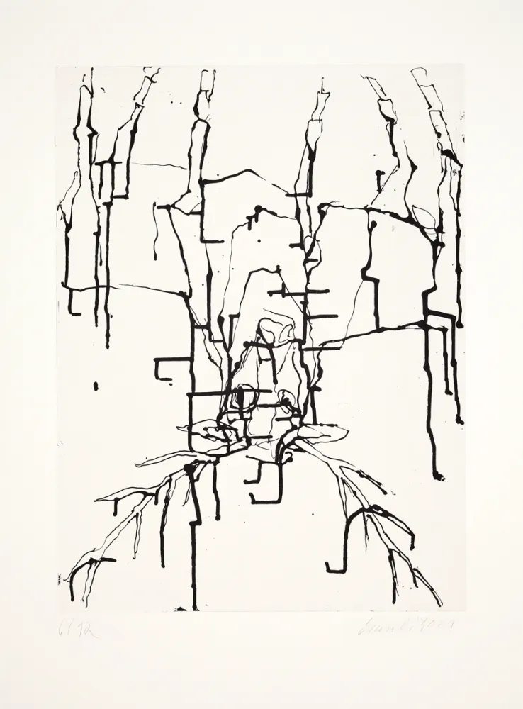 Aquatint Baselitz - 