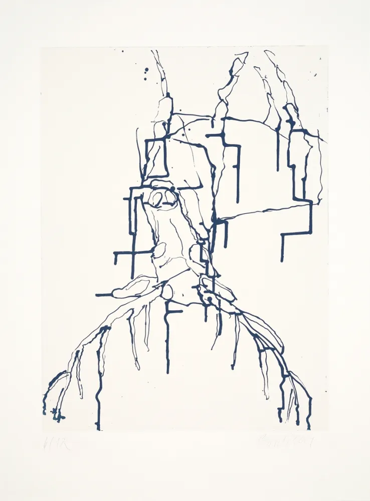 Aquatint Baselitz - 