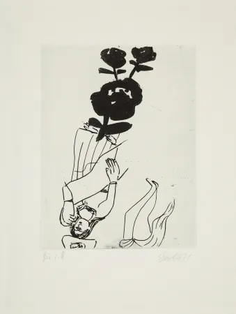 Drypoint Baselitz - 