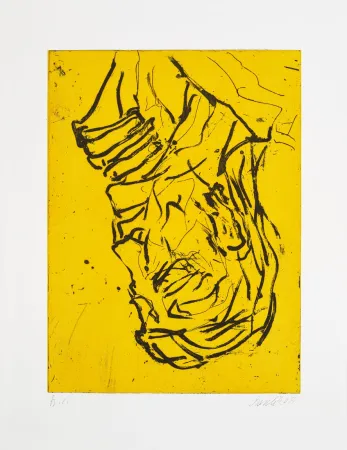 Engraving Baselitz - 