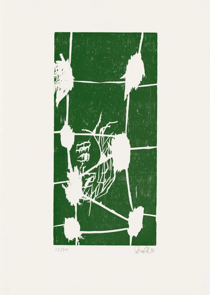 Woodcut Baselitz - 