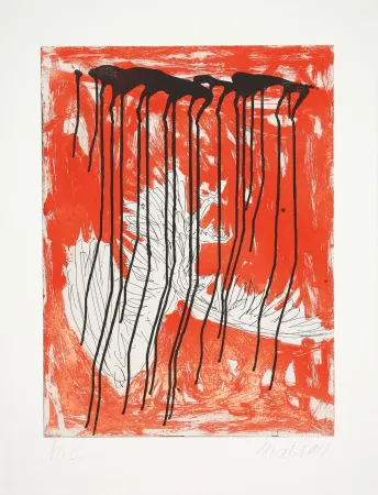Engraving Baselitz - 