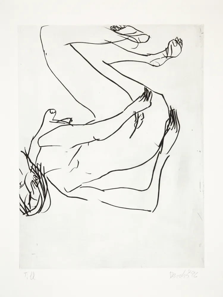 Drypoint Baselitz - 