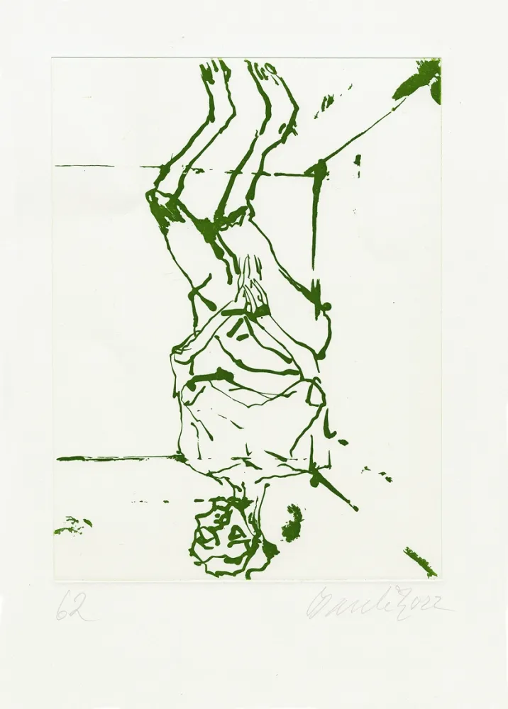 Etching And Aquatint Baselitz - 