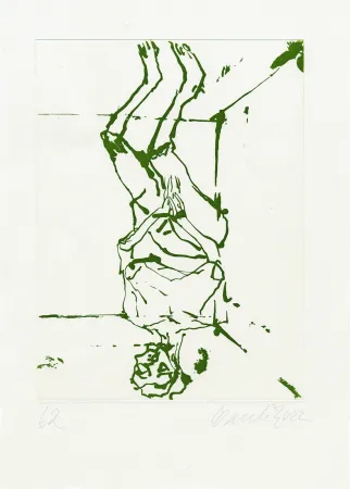 Etching And Aquatint Baselitz - 