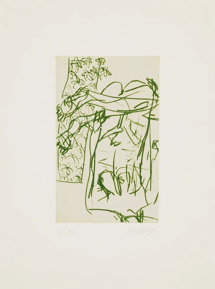 Drypoint Baselitz - Sheet 6 from 