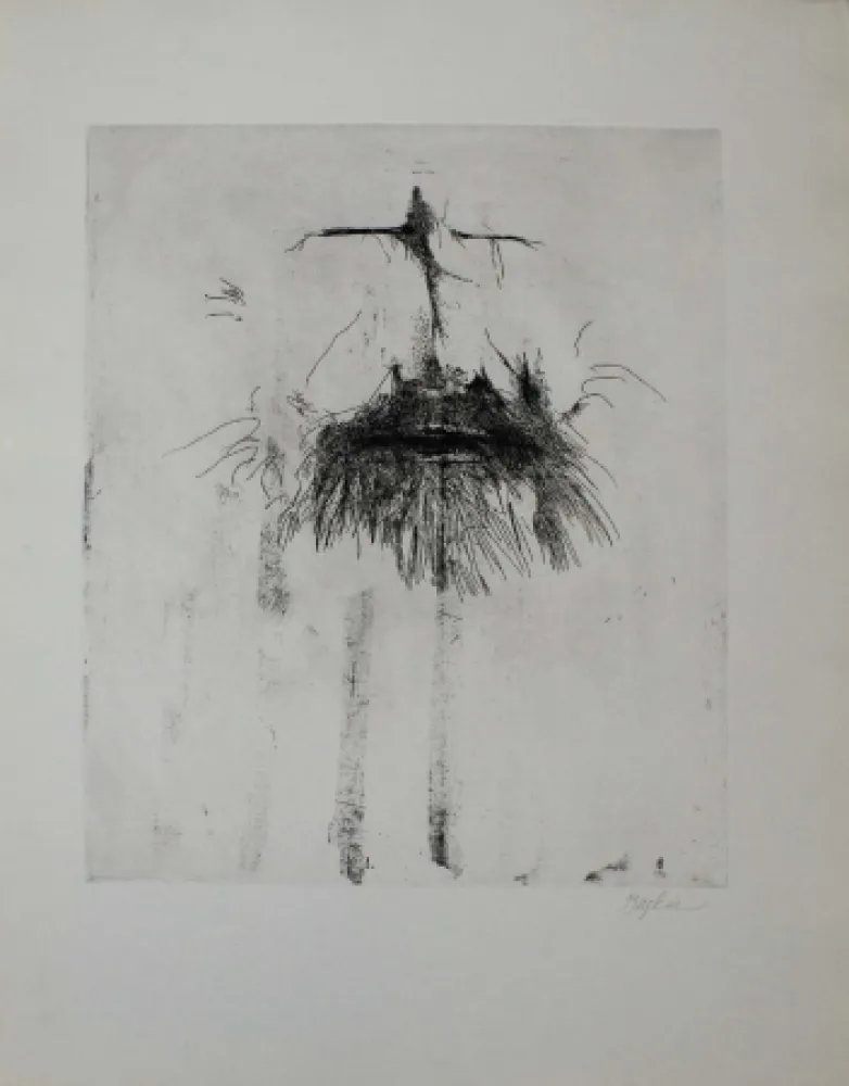 Etching Baskin - Drawings for the Iliad (complete set of six etchings)