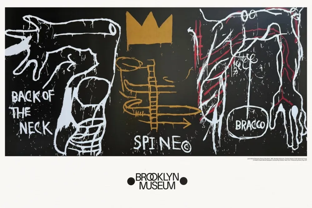 Screenprint Basquiat - Back of the Neck
