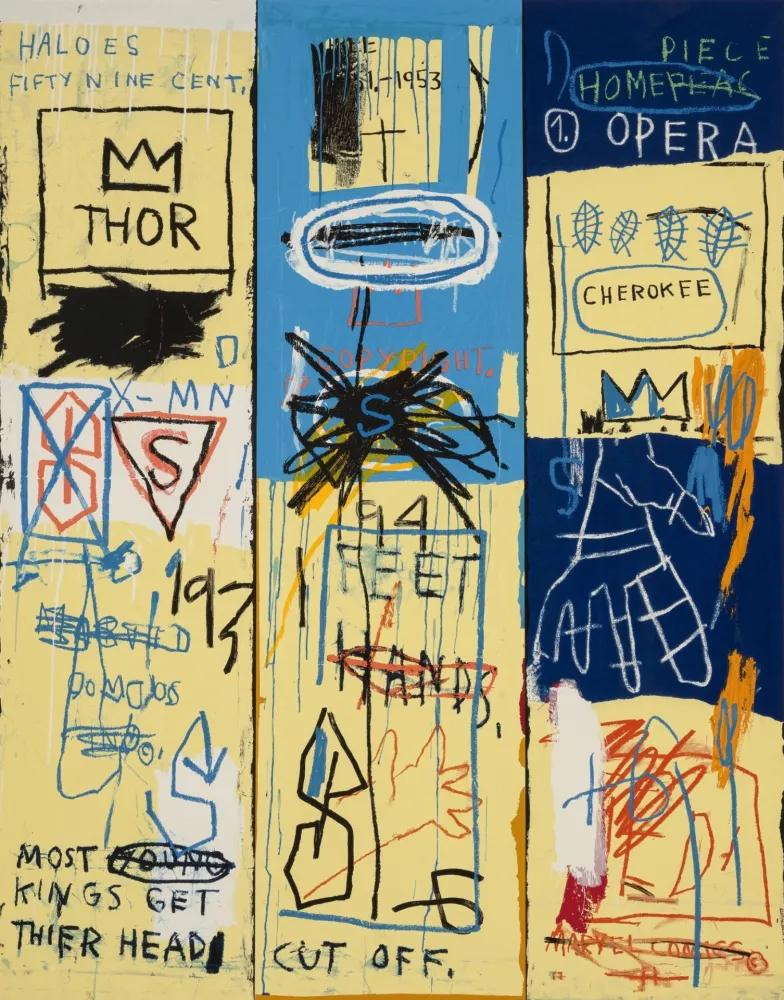 Screenprint Basquiat - Charles the First