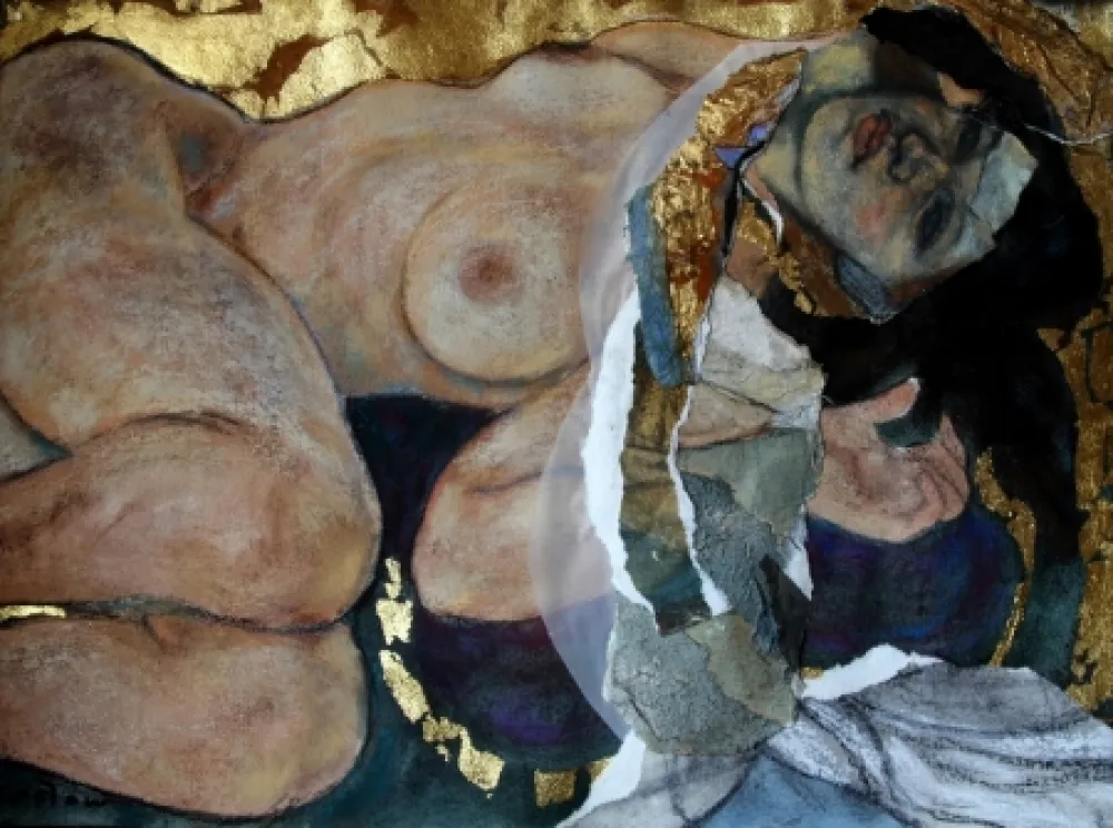 No Technical Bastow - EX-VOTO - Dessin Original / Original Drawing - Pastel