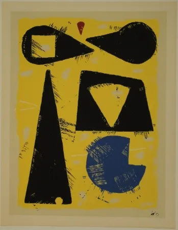 Screenprint Baumeister - L’Horlogerie