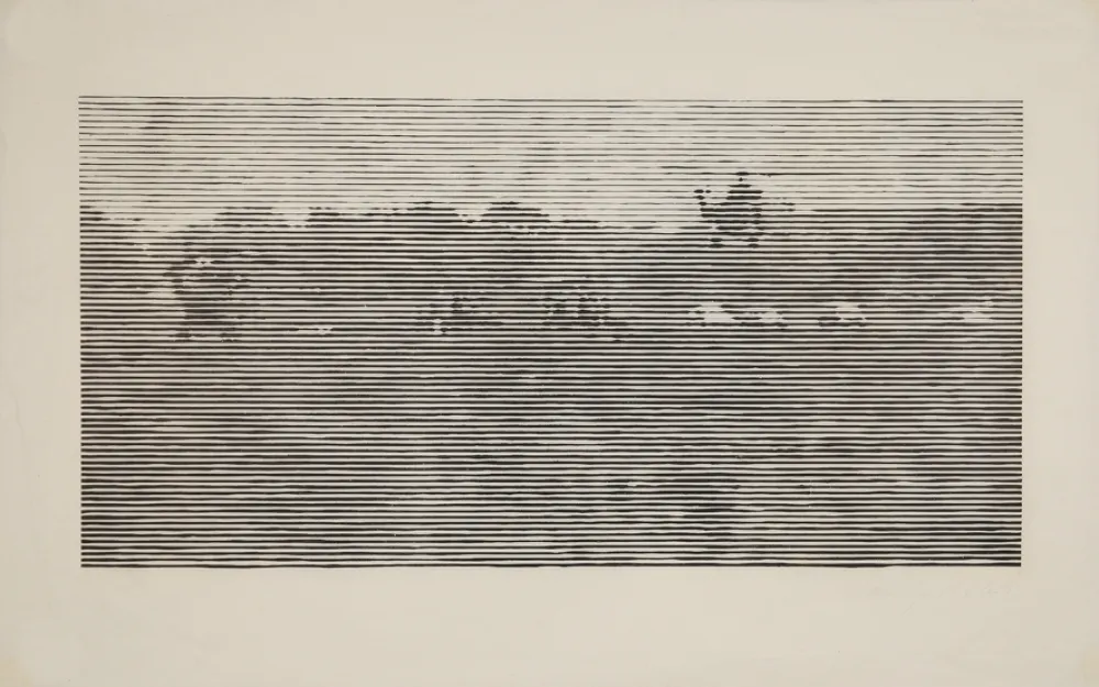 Woodcut Baumgartner - 
