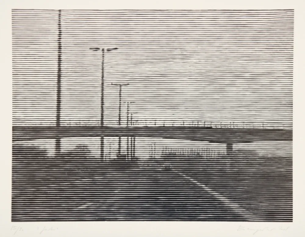 Woodcut Baumgartner - Gent