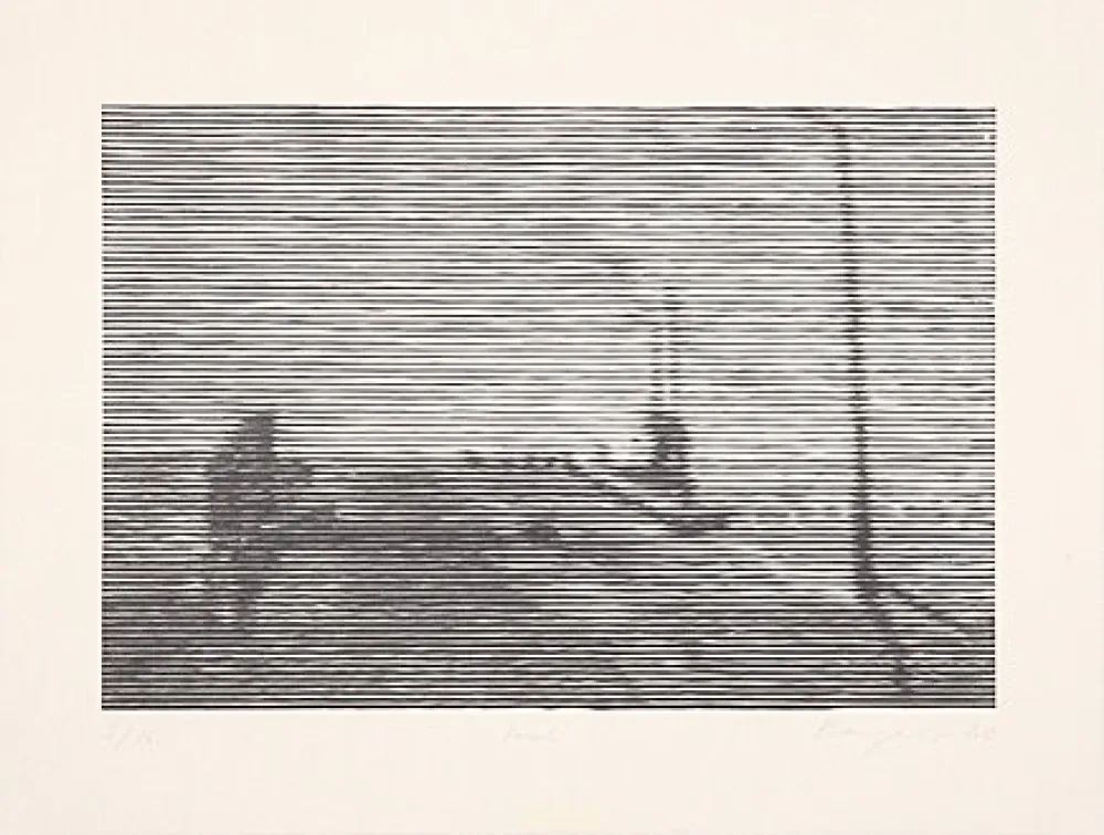 Woodcut Baumgartner - 