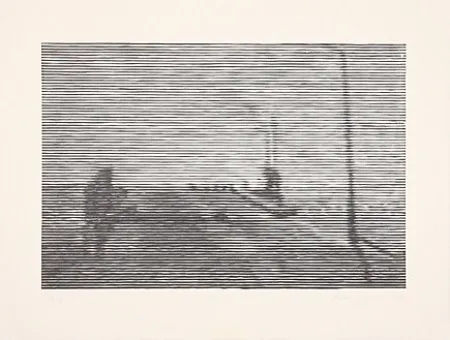 Woodcut Baumgartner - 