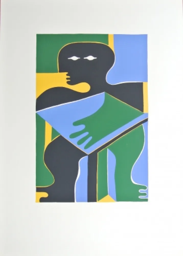 Lithograph Baumgartner - No title