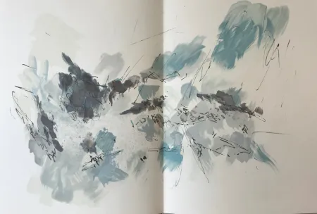 Lithograph Bazaine - Composition,