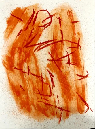 Lithograph Bazaine - Composition,