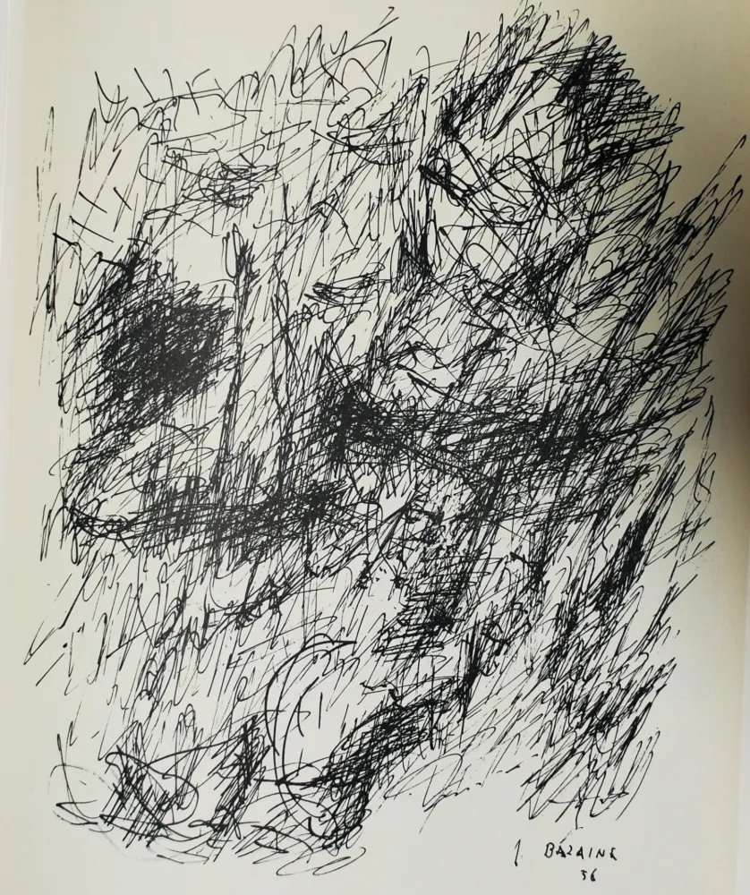 Lithograph Bazaine - Derrière le Miroir : 10 ans d'édition,