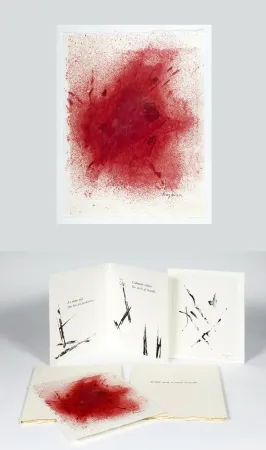 Illustrated Book Bazaine - Guillevic. HARPE. 19 gravures originales, une double suite signée et un dessin original signé (1980)