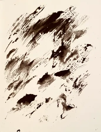 Lithograph Bazaine - Untitled,