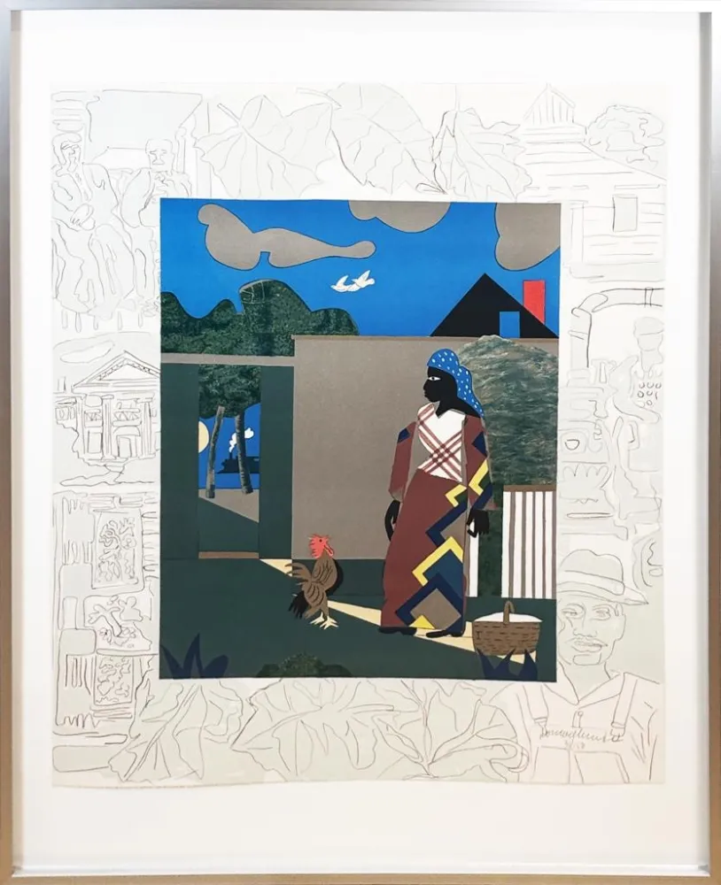 Lithograph Bearden - Pepper Jelly Lady from The Presidential Portfolio