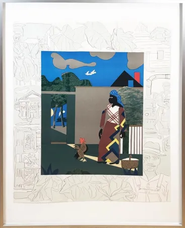 Lithograph Bearden - Pepper Jelly Lady from The Presidential Portfolio